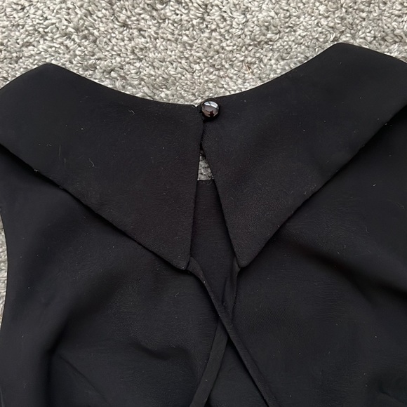 Free People, high waist, size 2, skirt with crop top, black and floral - Picture 7 of 8